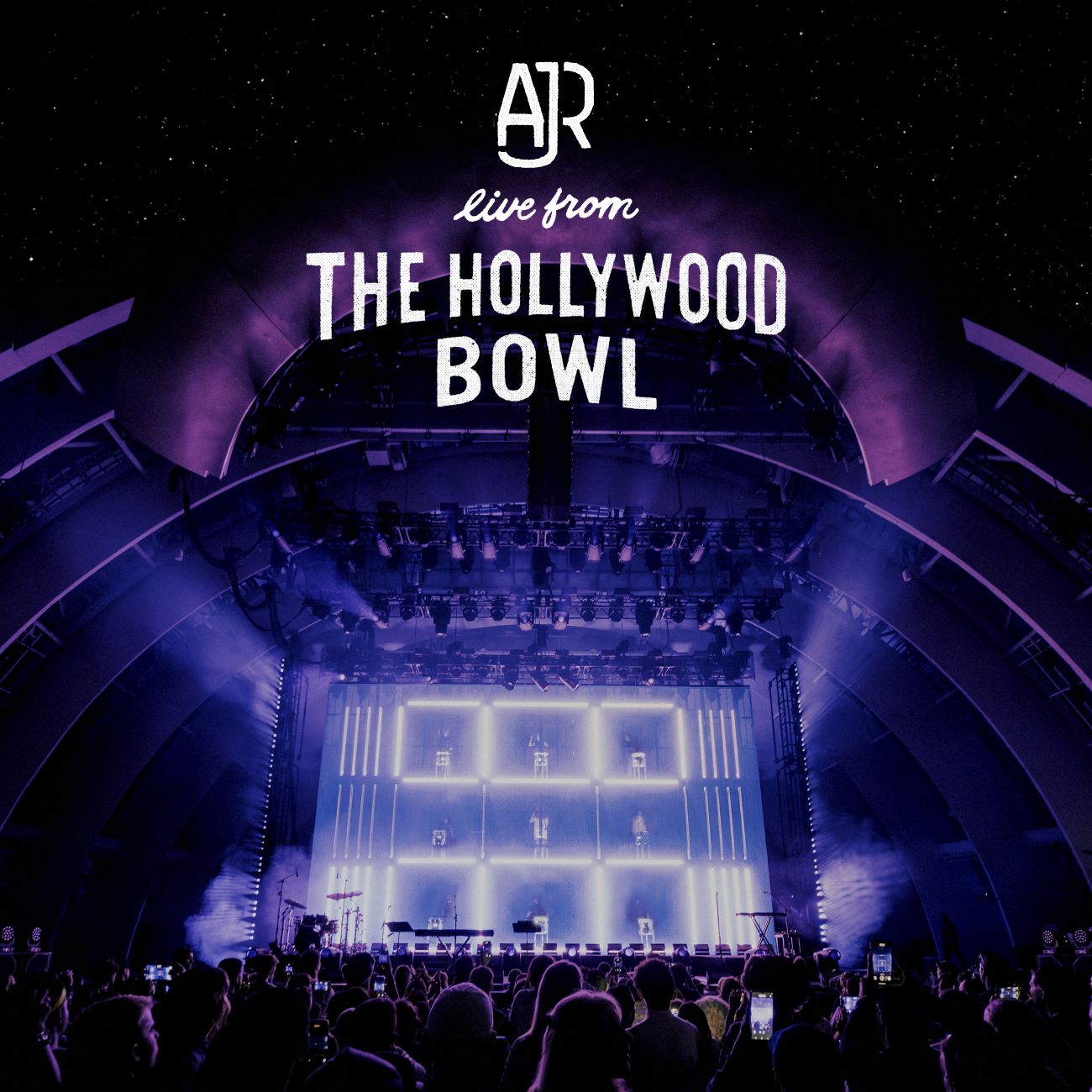 AJR Live from the Hollywood Bowl Translucent Galaxy Pink 2LP 452414