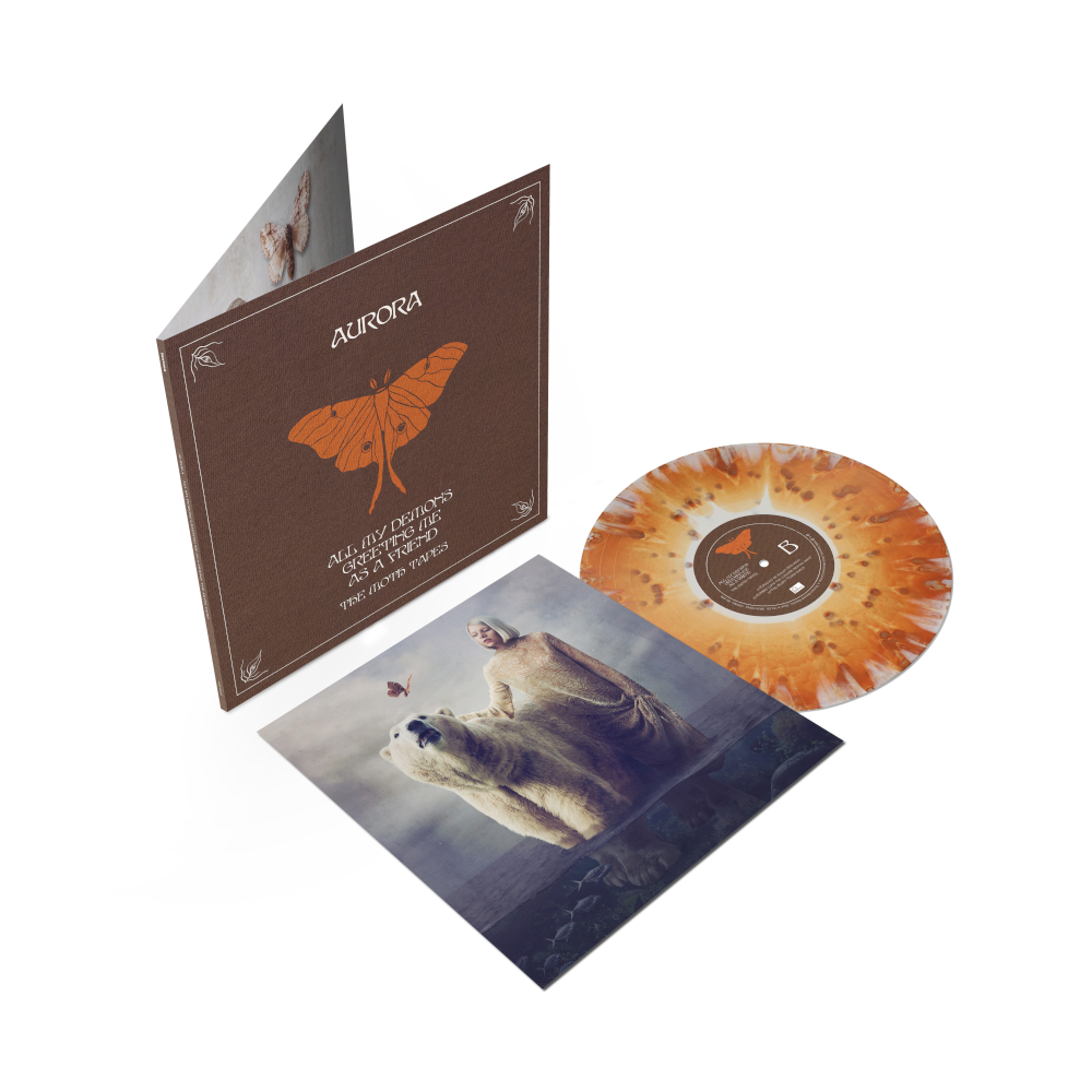 AURORA All My Demons Greeting Me As A Friend (The Moth Tapes) - Toffee Splatter Vinyl Vinyl 457859
