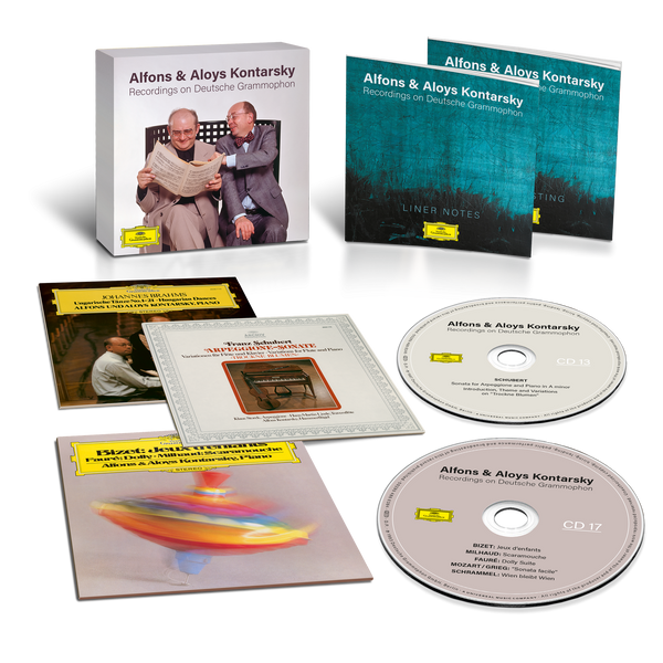 Alfons Kontarsky, Aloys Kontarsky - Recordings on Deutsche Grammophon (CD Box)