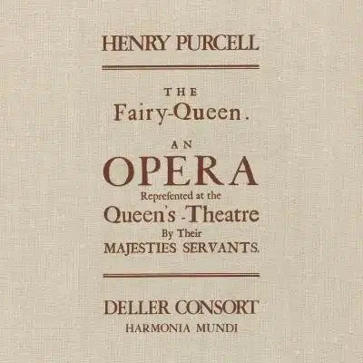 Alfred Deller, The Deller Consort - Purcell: The Fairy Queen (3 LP)