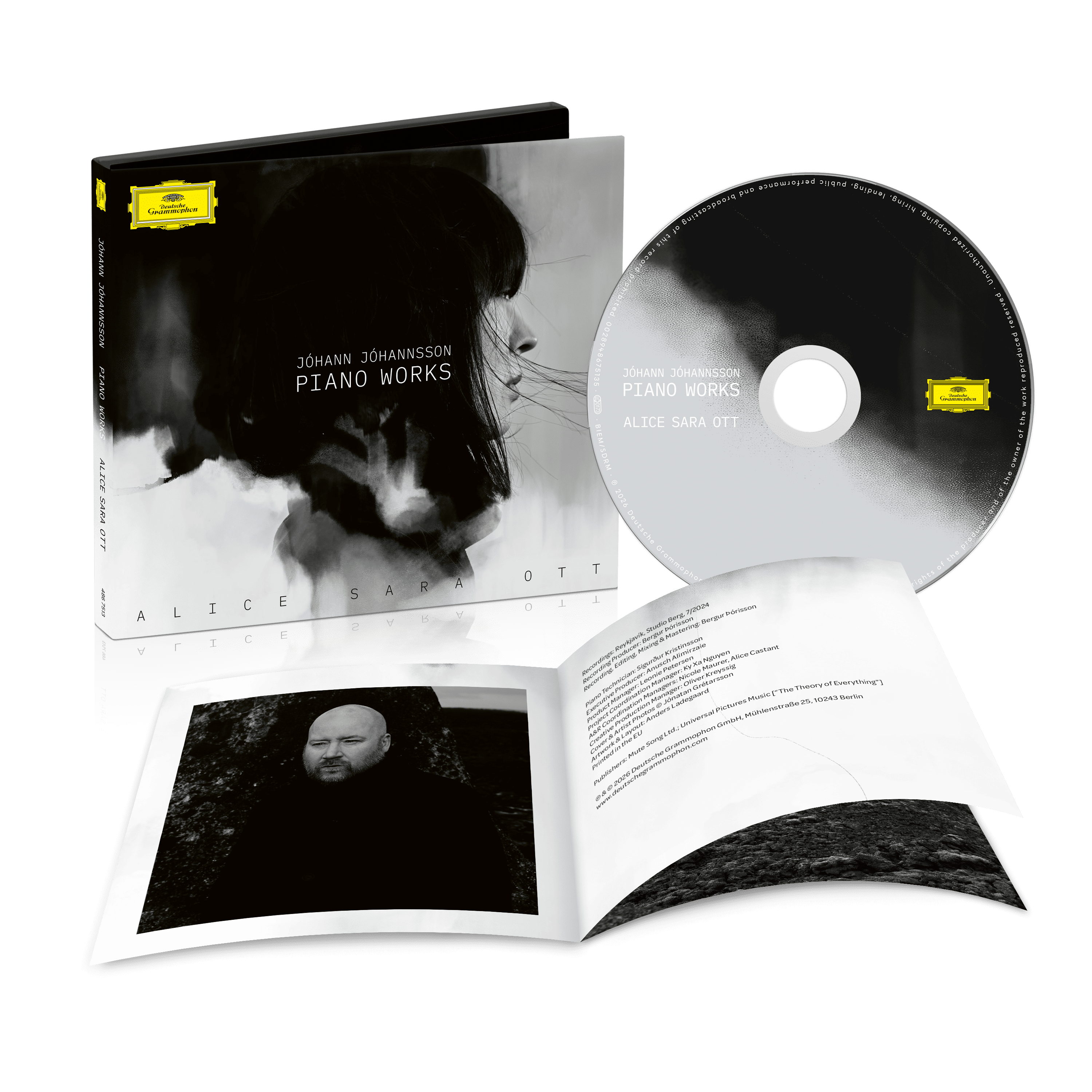 Alice Sara Ott Jóhann Jóhannsson: Piano Works CD 432847