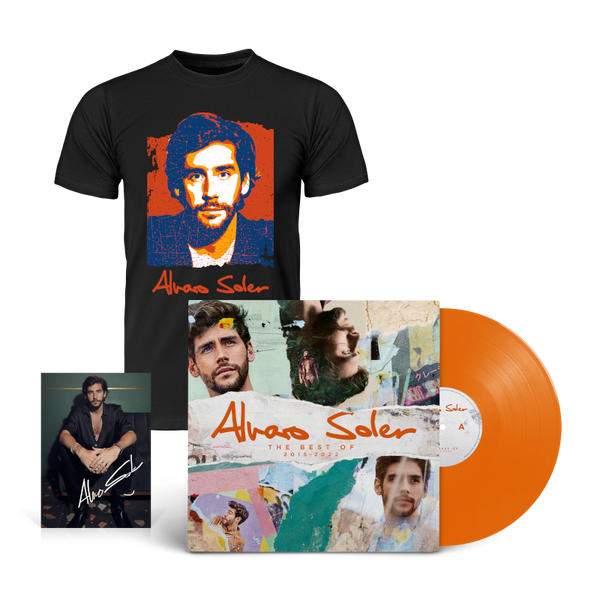 Alvaro Soler - The Best Of 2015 - 2022 (Limitierte Orange 2LP + T-Shirt + Signierte Autogrammkarte)