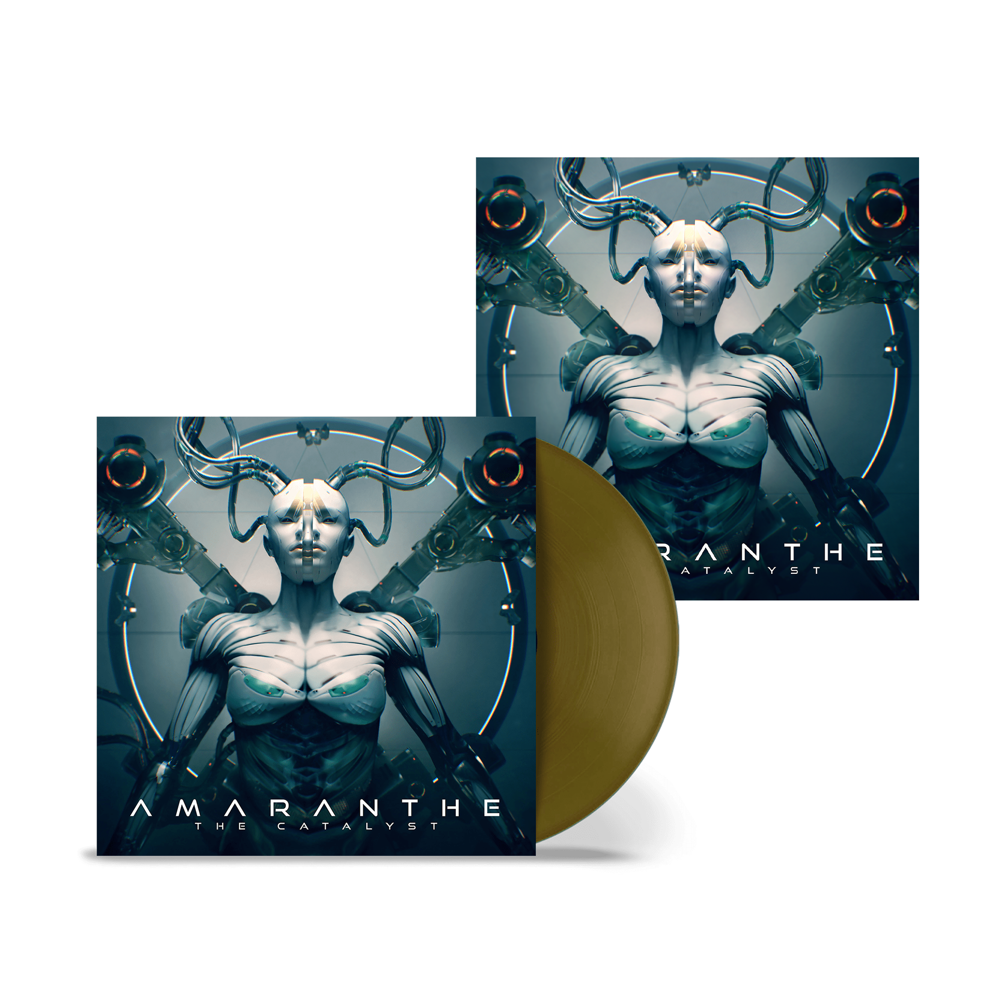 Amaranthe The Catalyst  Exklusive Ltd Gold Vinyl (180g) + Signierte Art Card 315709