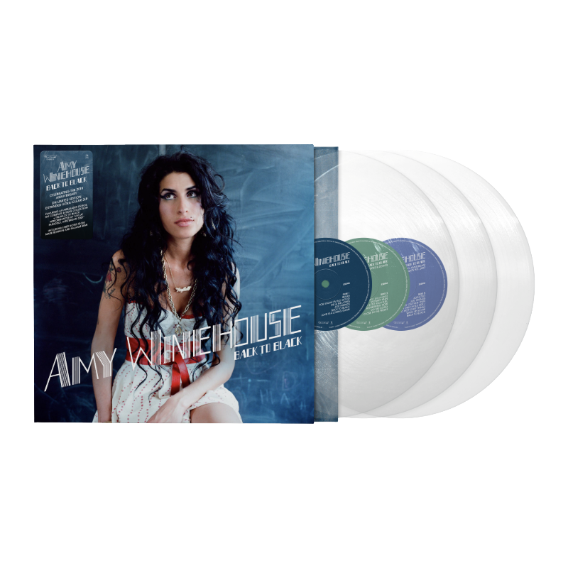 Amy Winehouse Back To Black 20: Deluxe Clear Vinyl 3LP 456647