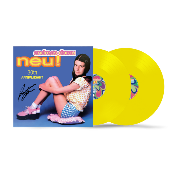 Andreas Dorau - Neu! (30th Anniversary) (Handsignierte Limitierte Gelbe 2LP)