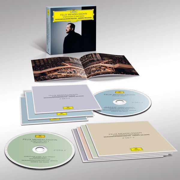 Andris Nelsons, Gewandhausorchester - Felix Mendelssohn – Symphonies & Oratorios (7 CD Box)