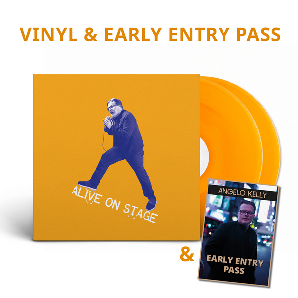 Angelo Kelly - ALIVE ON STAGE (2-LP-Colored-Vinyl-Edition + Early Entry Tour Pass)