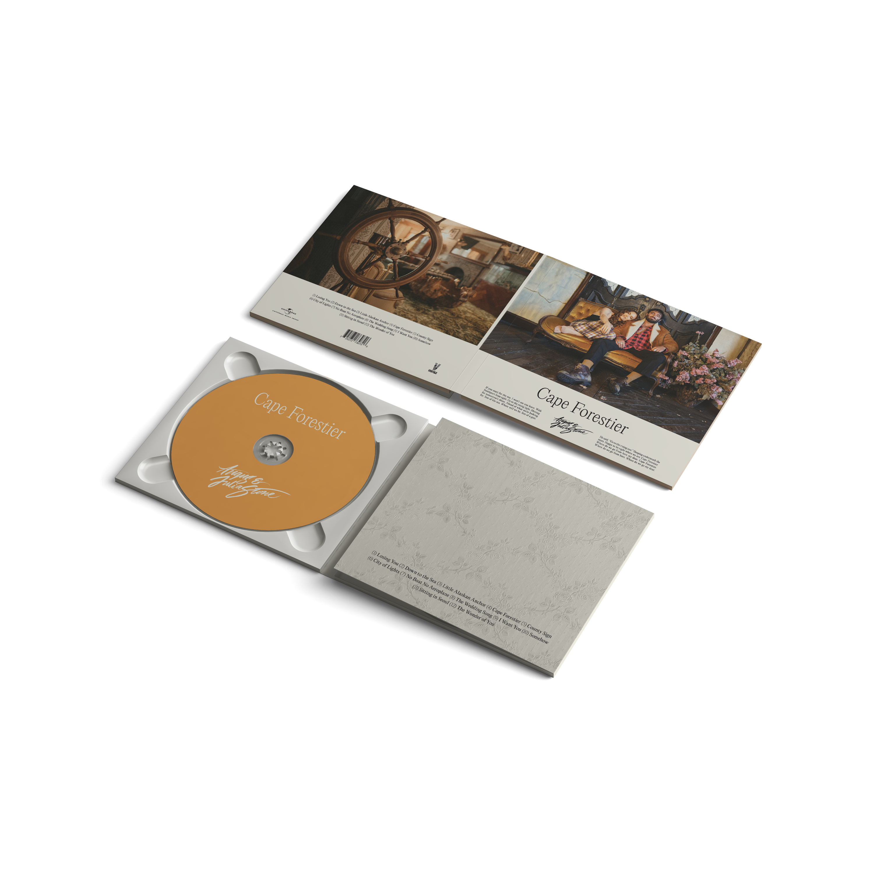 Angus & Julia Stone Cape Forestier CD Digi + signed Card 357887