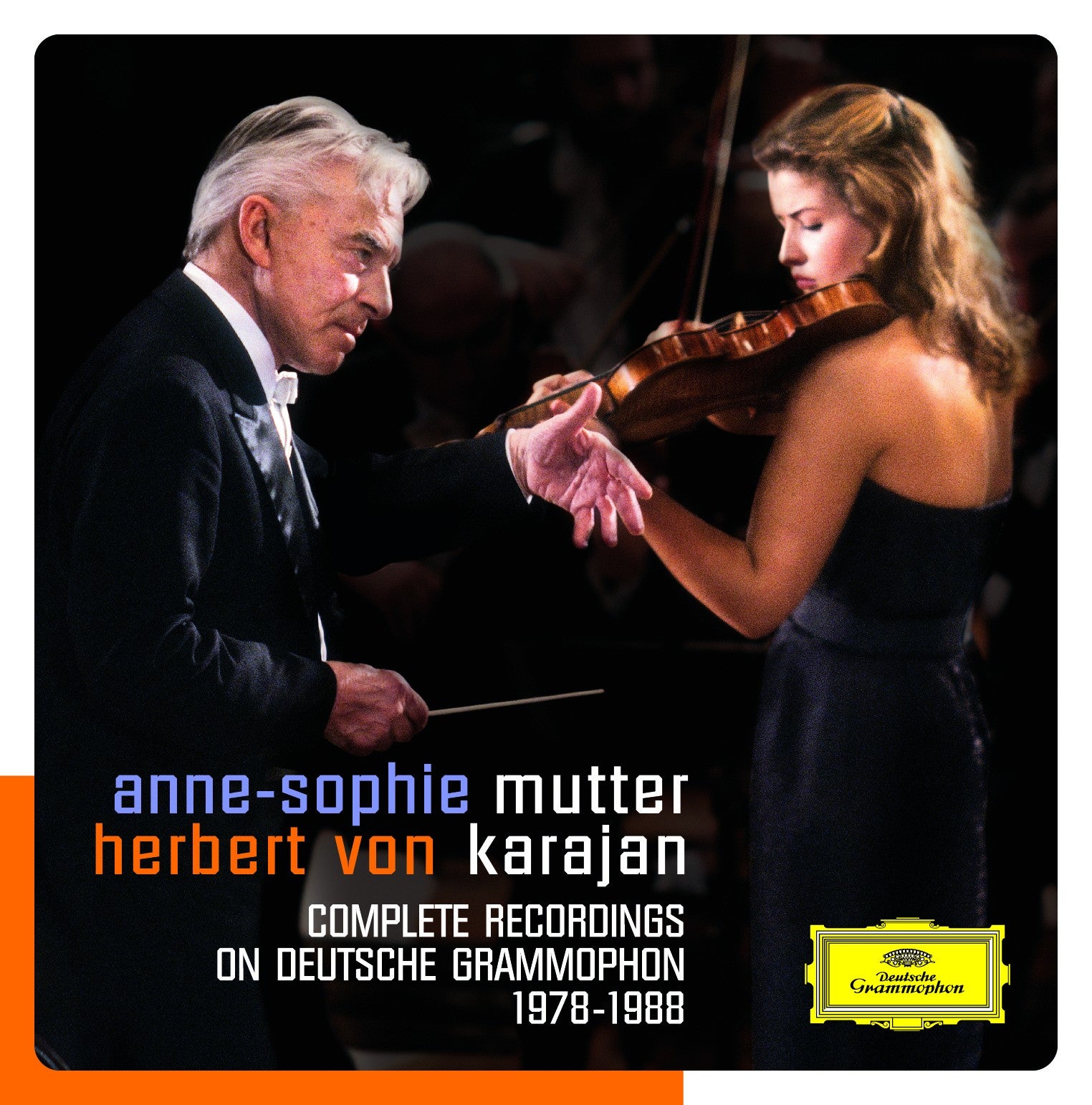 Anne-Sophie Mutter & Herbert von Karajan Complete Recordings on Deutsche Grammophon 1978-1988 5CD 418698