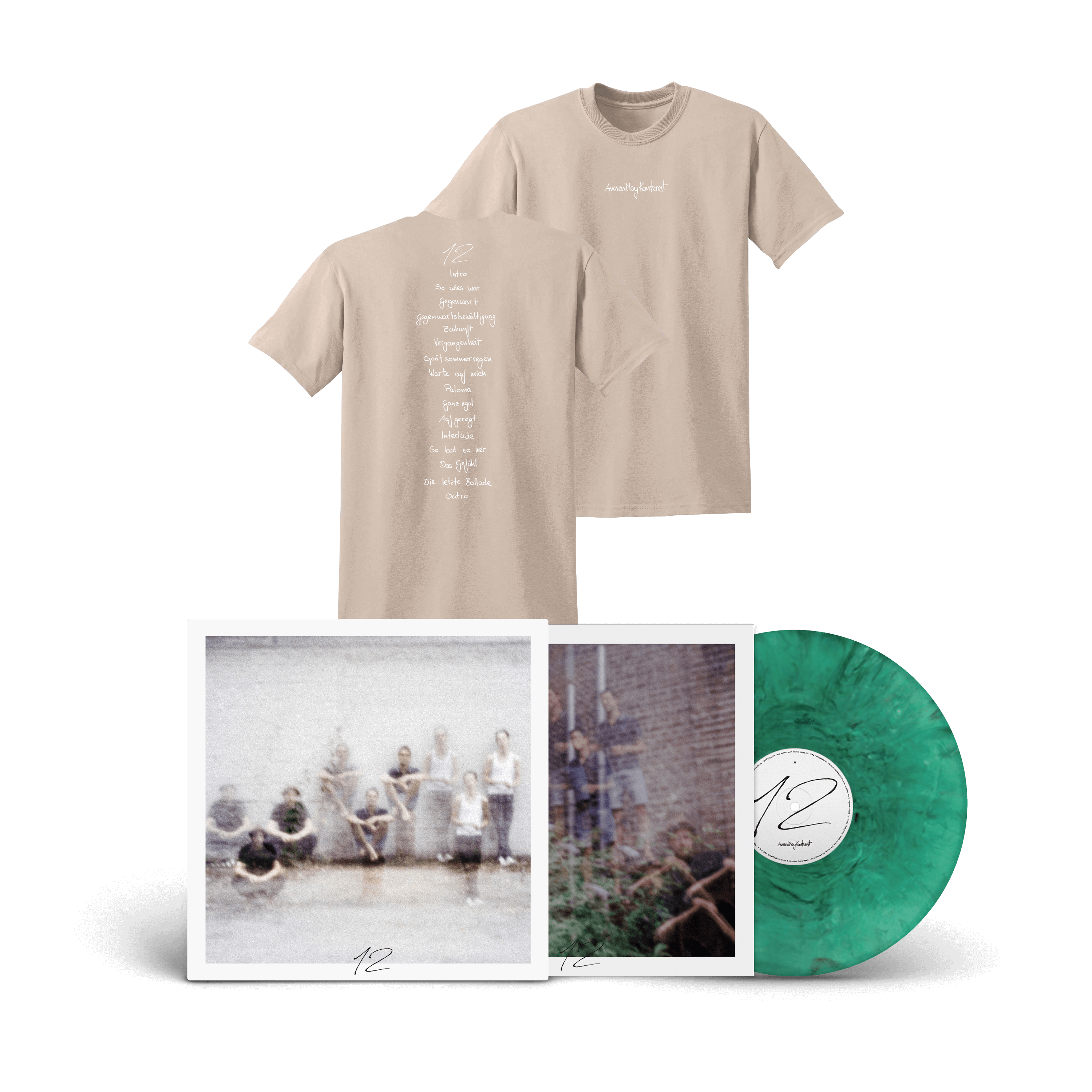 12 (Ltd. Deluxe LP + Oxfam Shirt Damen)