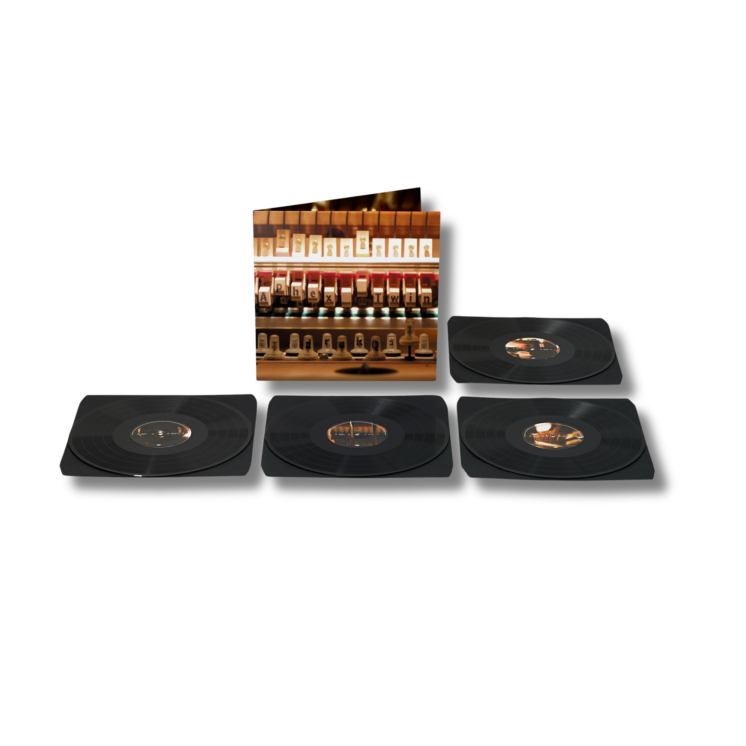 Aphex Twin Drukqs Black Vinyl 4LP - Gatefold 454737