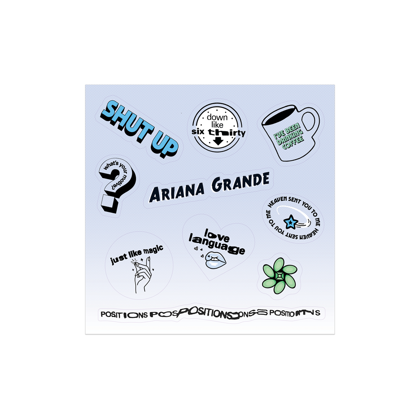 Ariana Grande Positions Deluxe Fifth Anniversary Edition 2LP Vinyl 425578