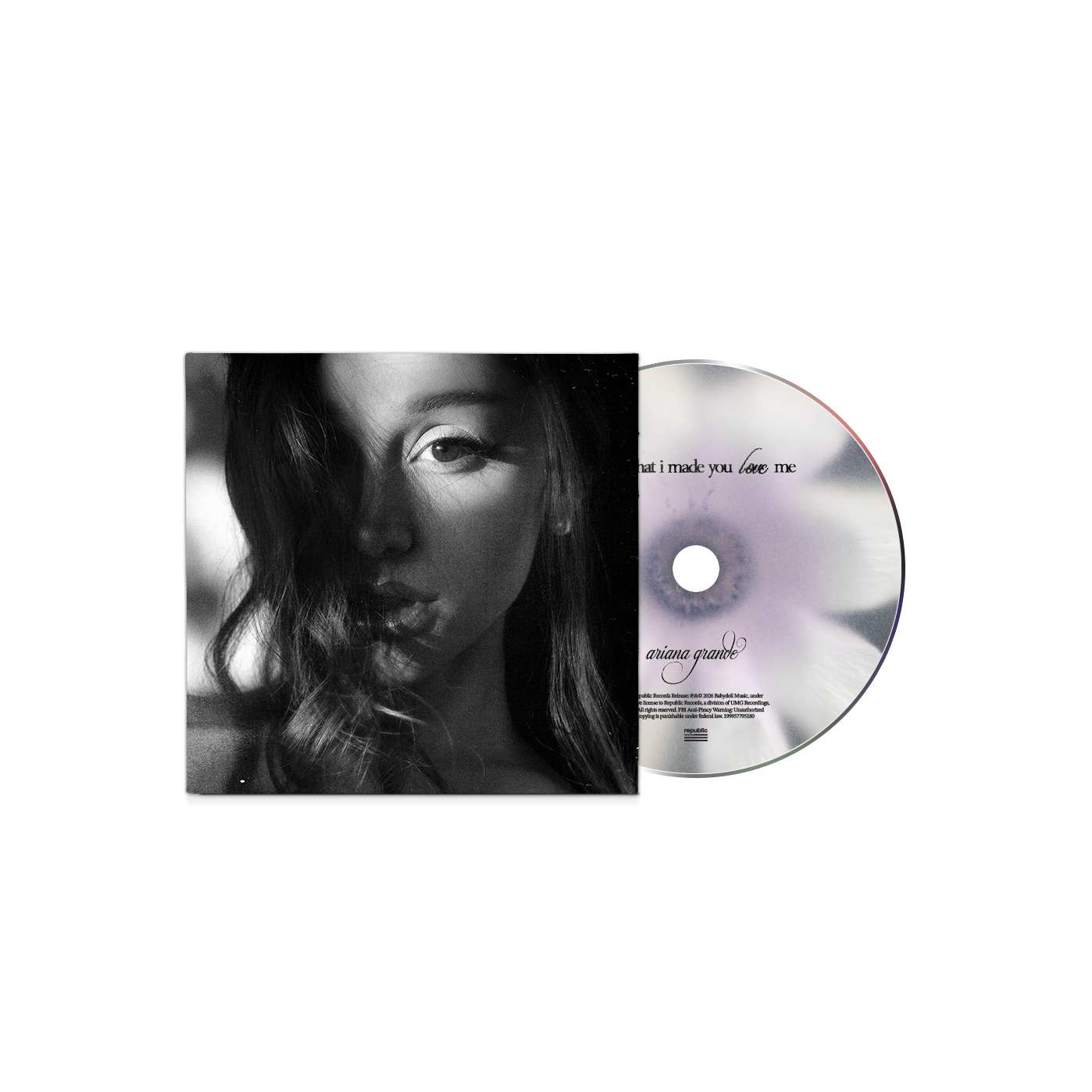 Ariana Grande hate that i made you love me - w/ a cappella CD CD 446254