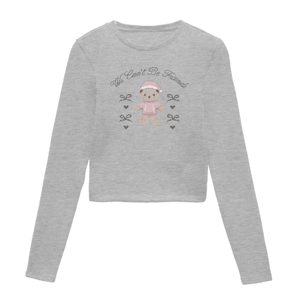 Ariana Grande - holiday teddy baby longsleeve t-shirt (Longsleeve)