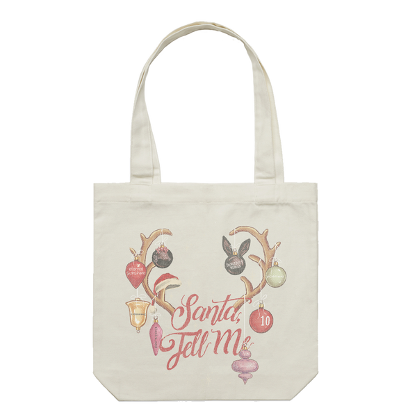 Ariana Grande - santa tell me tenth anniversary tote (Beutel)