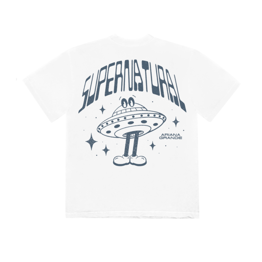 Ariana Grande supernatural t-shirt (white) T-Shirts 420134
