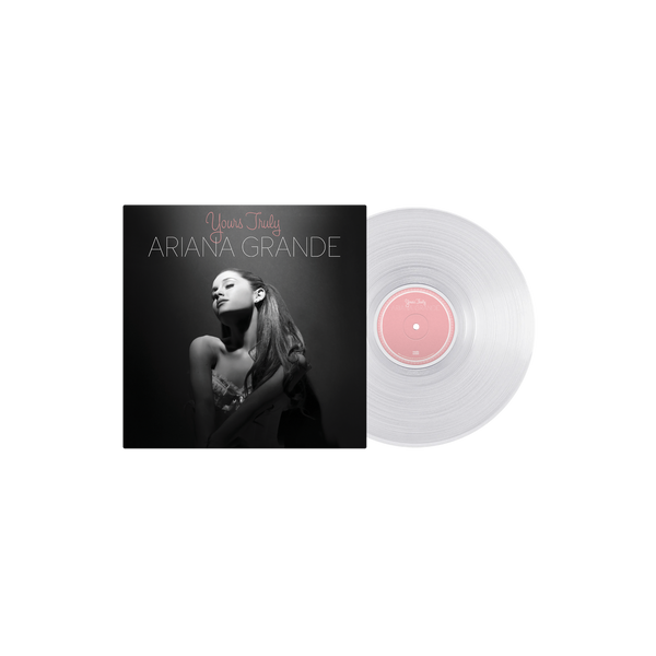 Ariana Grande - yours truly lp (clear & white swirl) (lp (clear & white swirl))