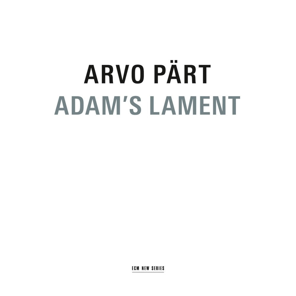 Arvo Pärt Arvo Pärt: Adam's Lament 1CD 417058