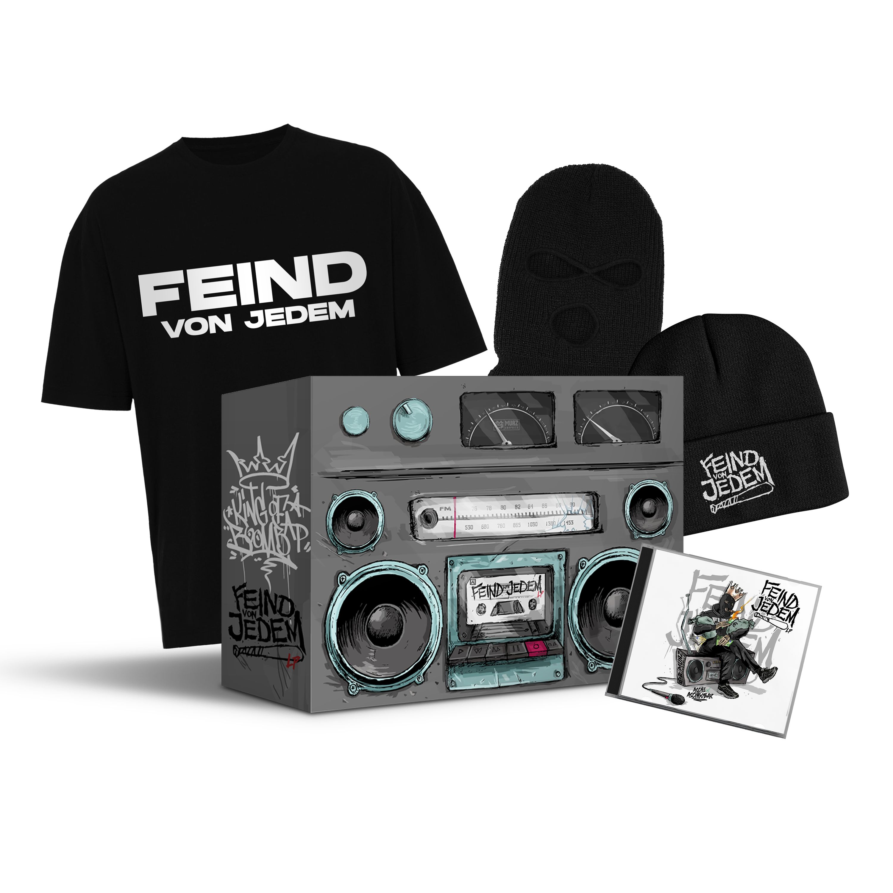 Asche Feind von Jedem LP Fanbox 432793