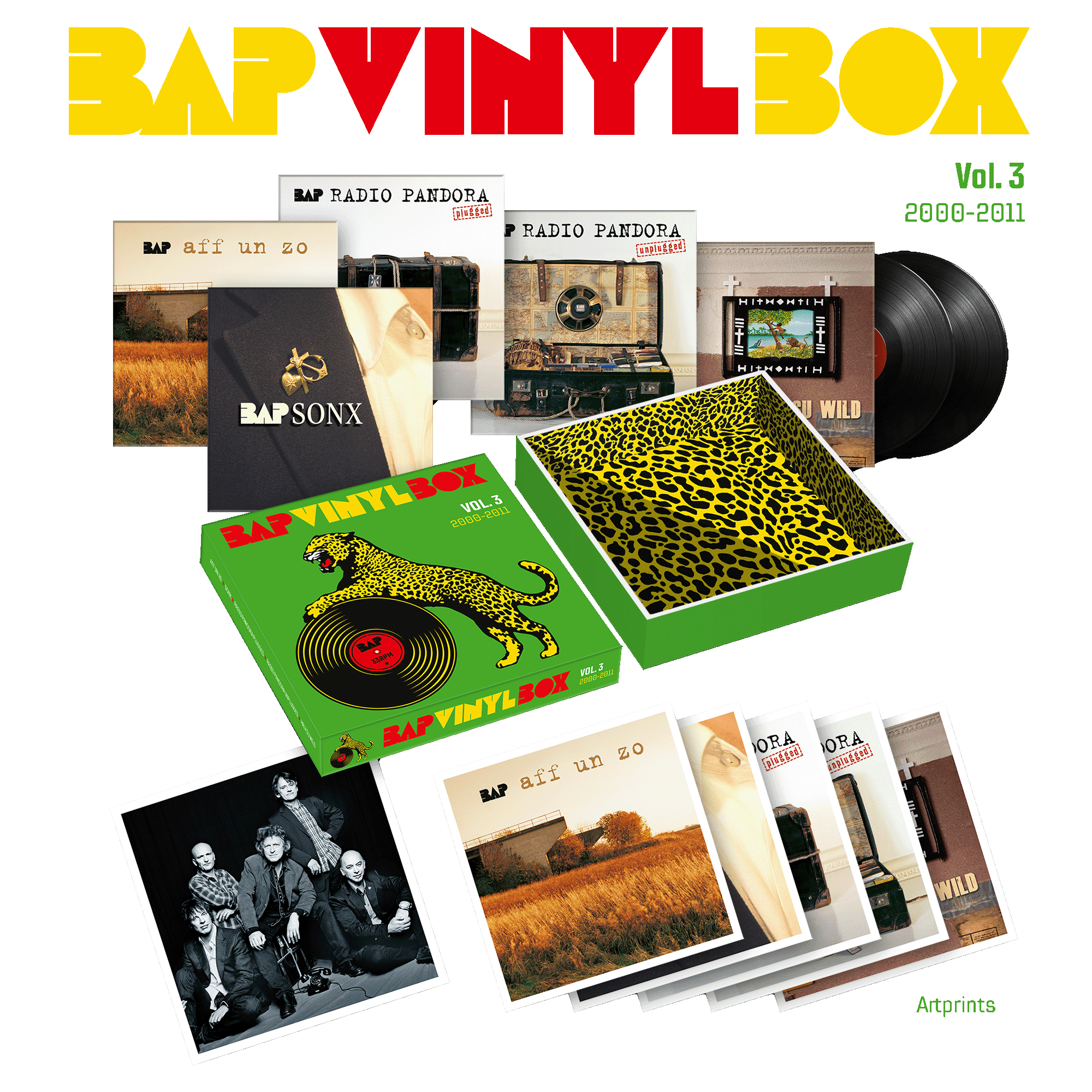 BAP Vinyl Box Volume 3 Exklusive 5 x 2LP Box 257434