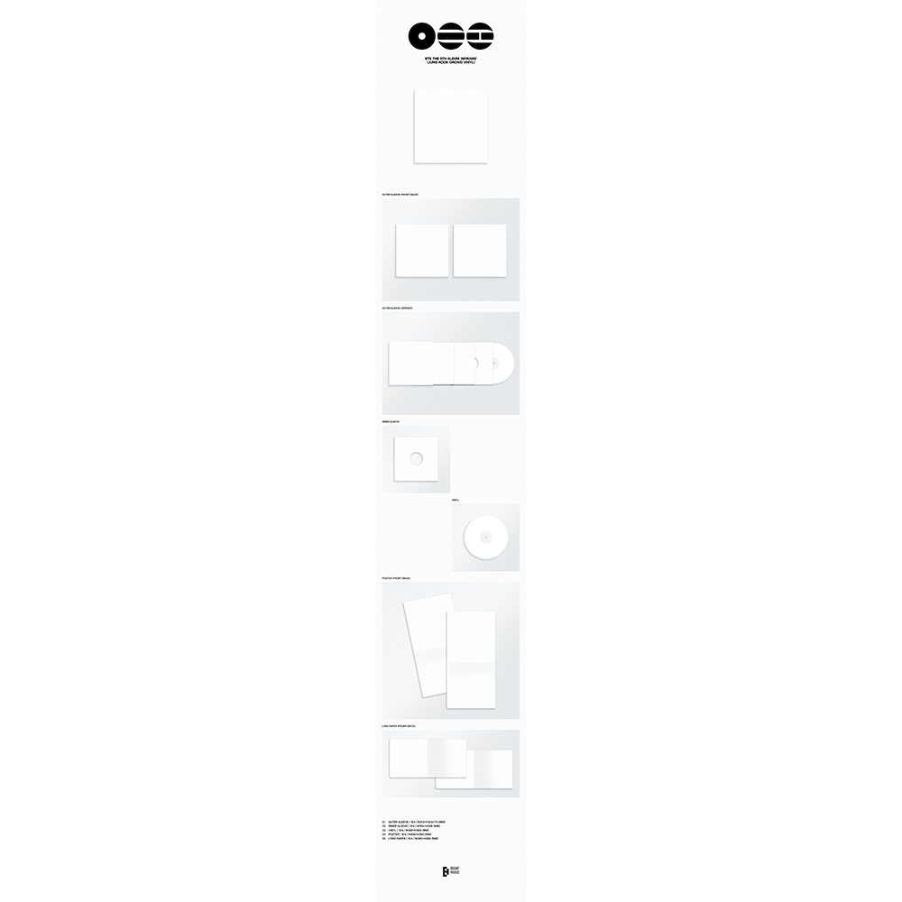 BTS BTS The 5th Album 'ARIRANG' (Group Red Vinyl) 433377