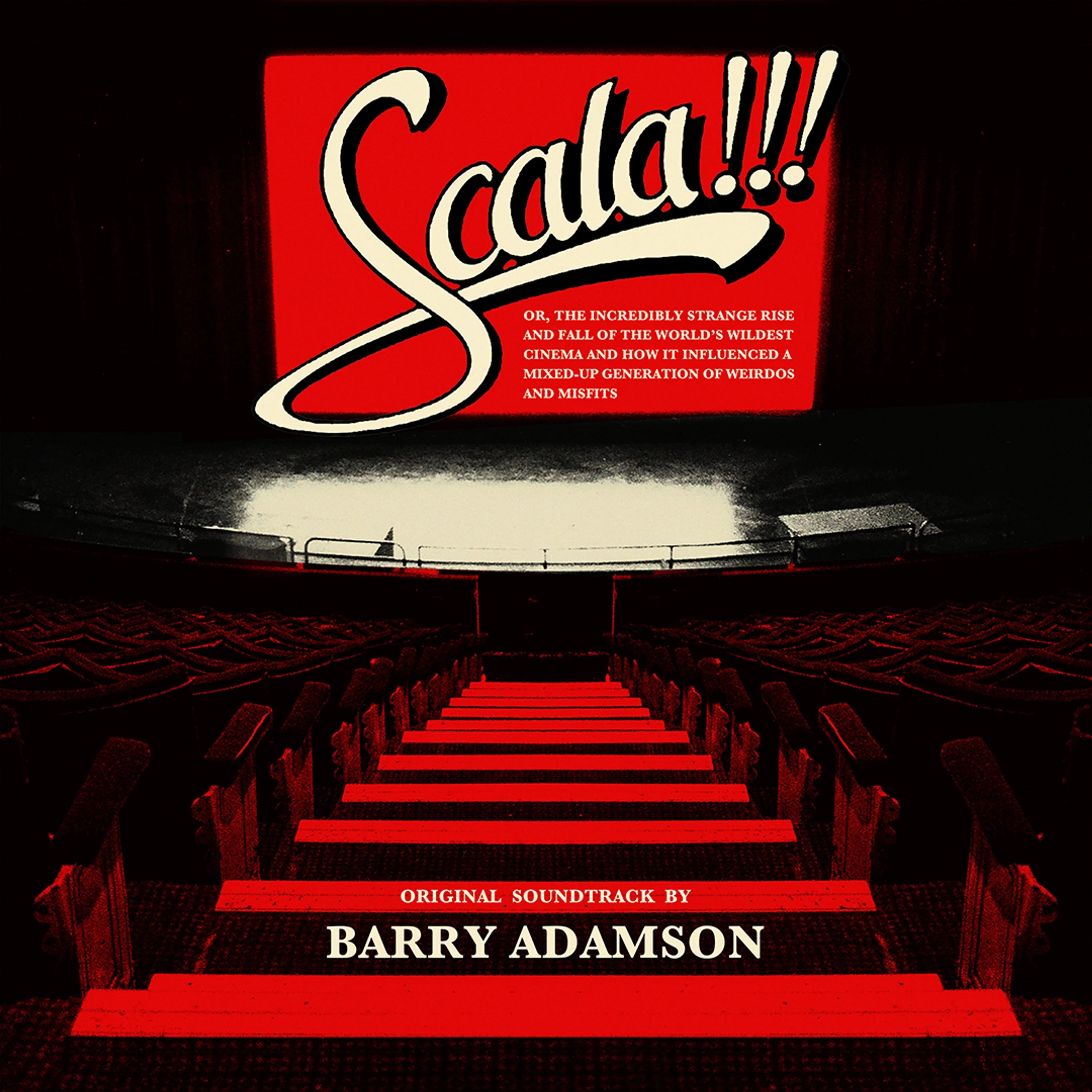 Barry Adamson SCALA!!! (Original Music by Barry Adamson) Blood Red Vinyl LP  440397