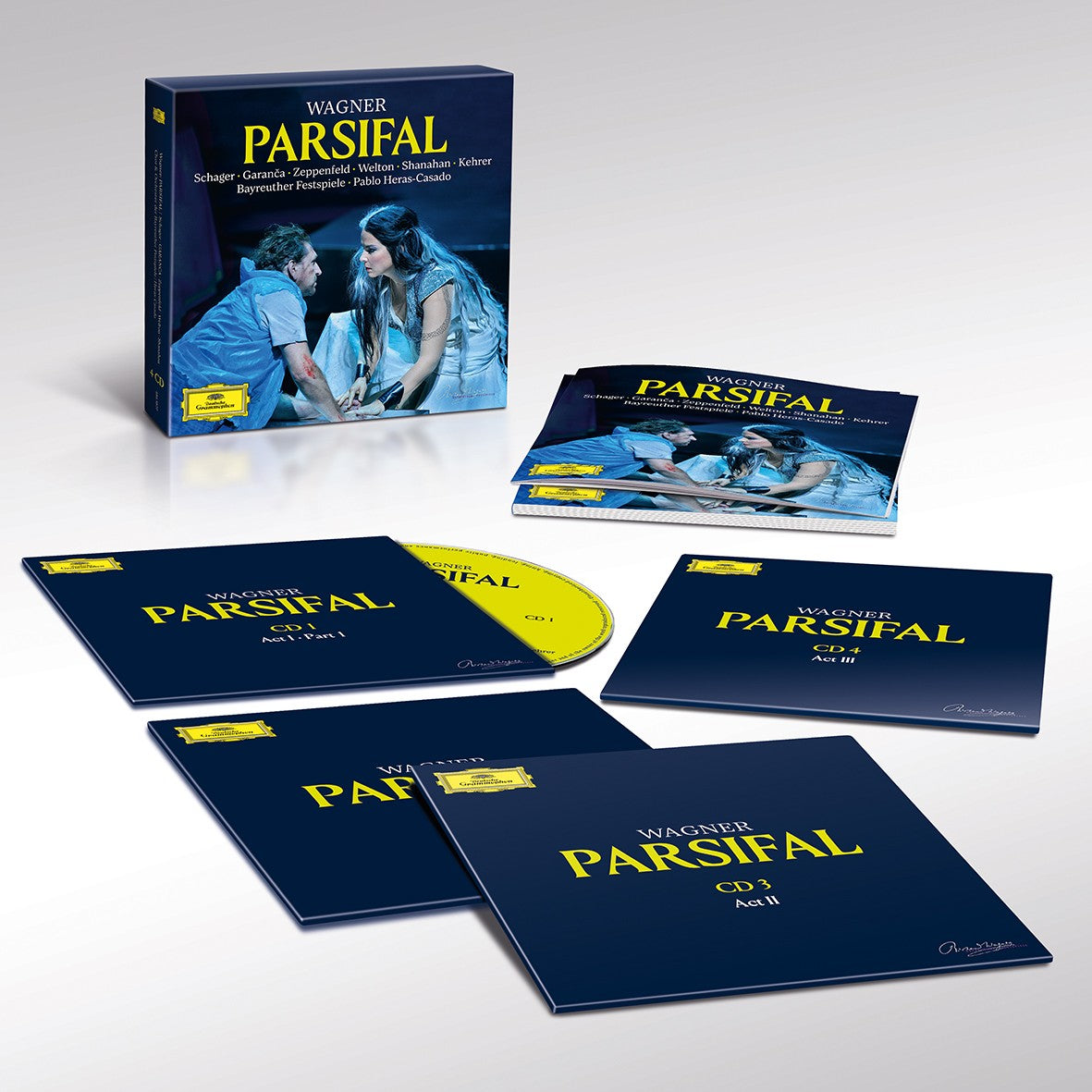 Bayreuther Festspiele Wagner: Parsifal 4 CD Capbox 362410