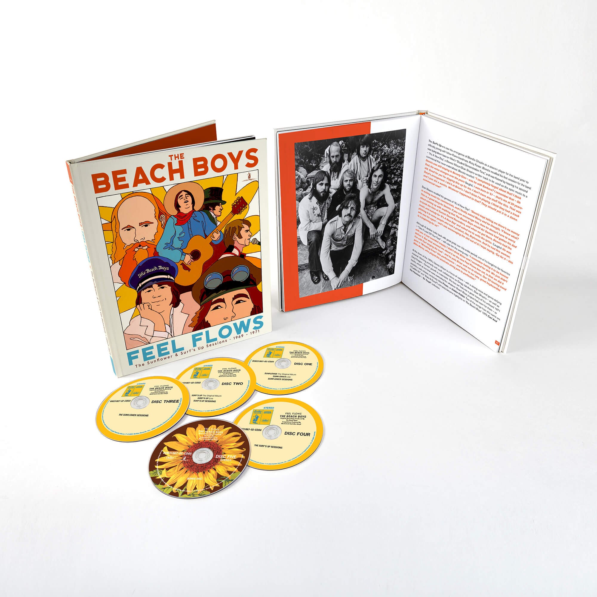 Feel Flows (5CD Book Style Package)