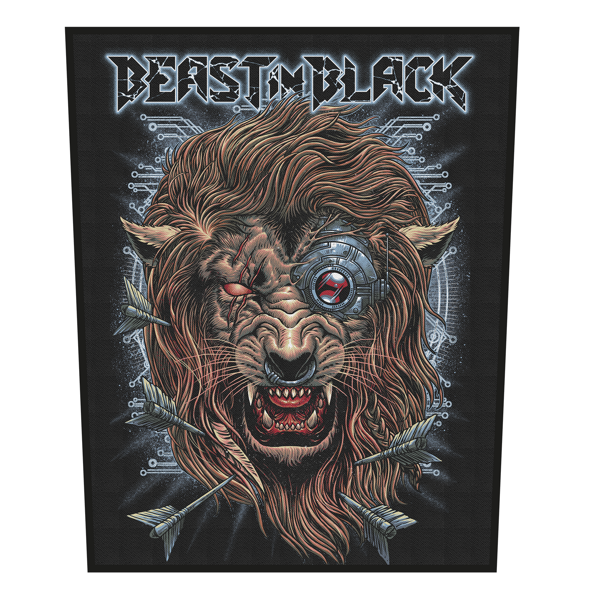 Beast In Black Arrow Beast Rückenaufnäher 263923