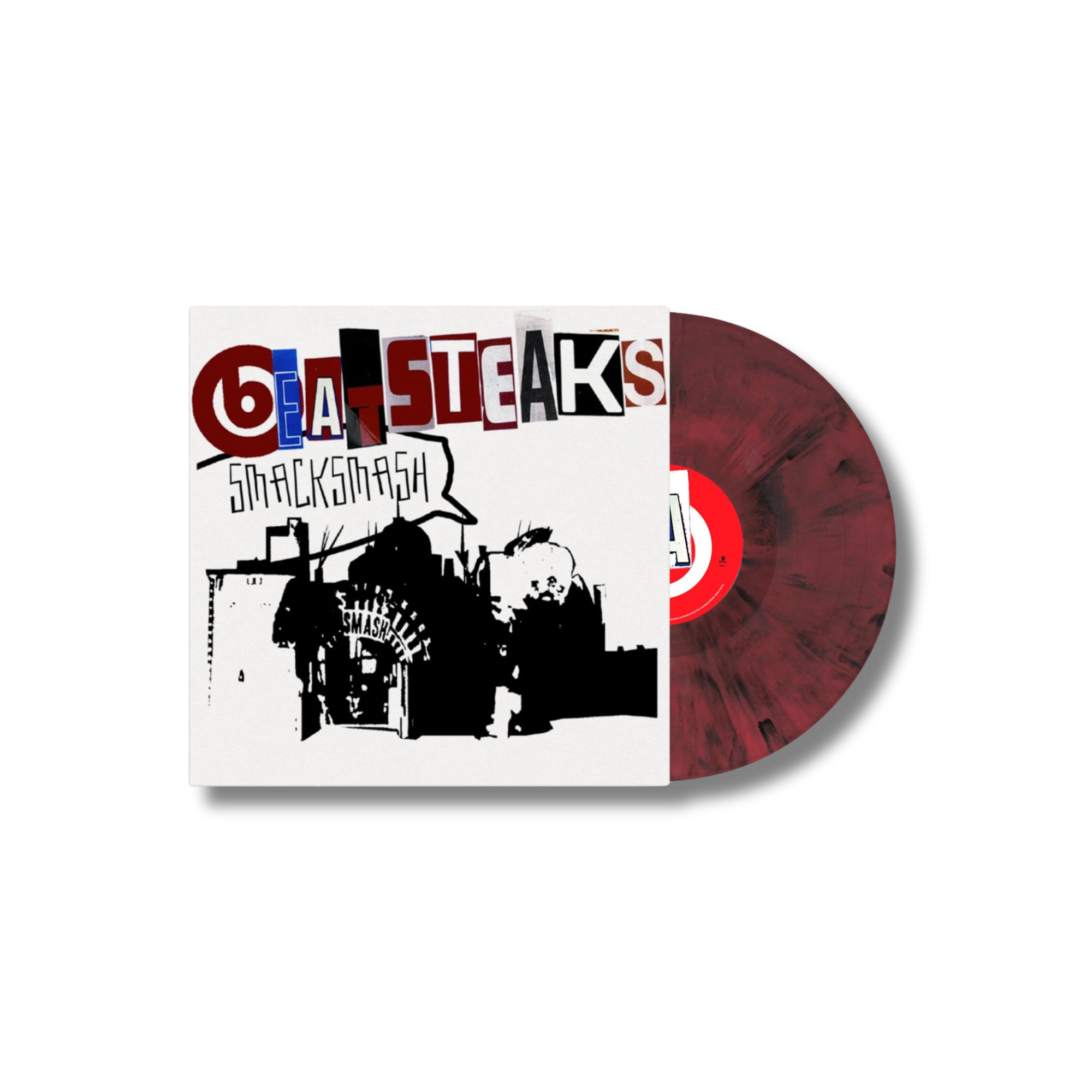 Beatsteaks Smack Smash (Strictly Limited Edition) Ox Blood Marbled Vinyl LP - Gatefold 443695