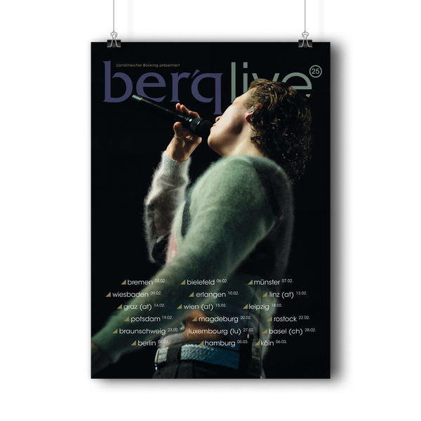 Berq - Tourposter 2025 (Poster 1)