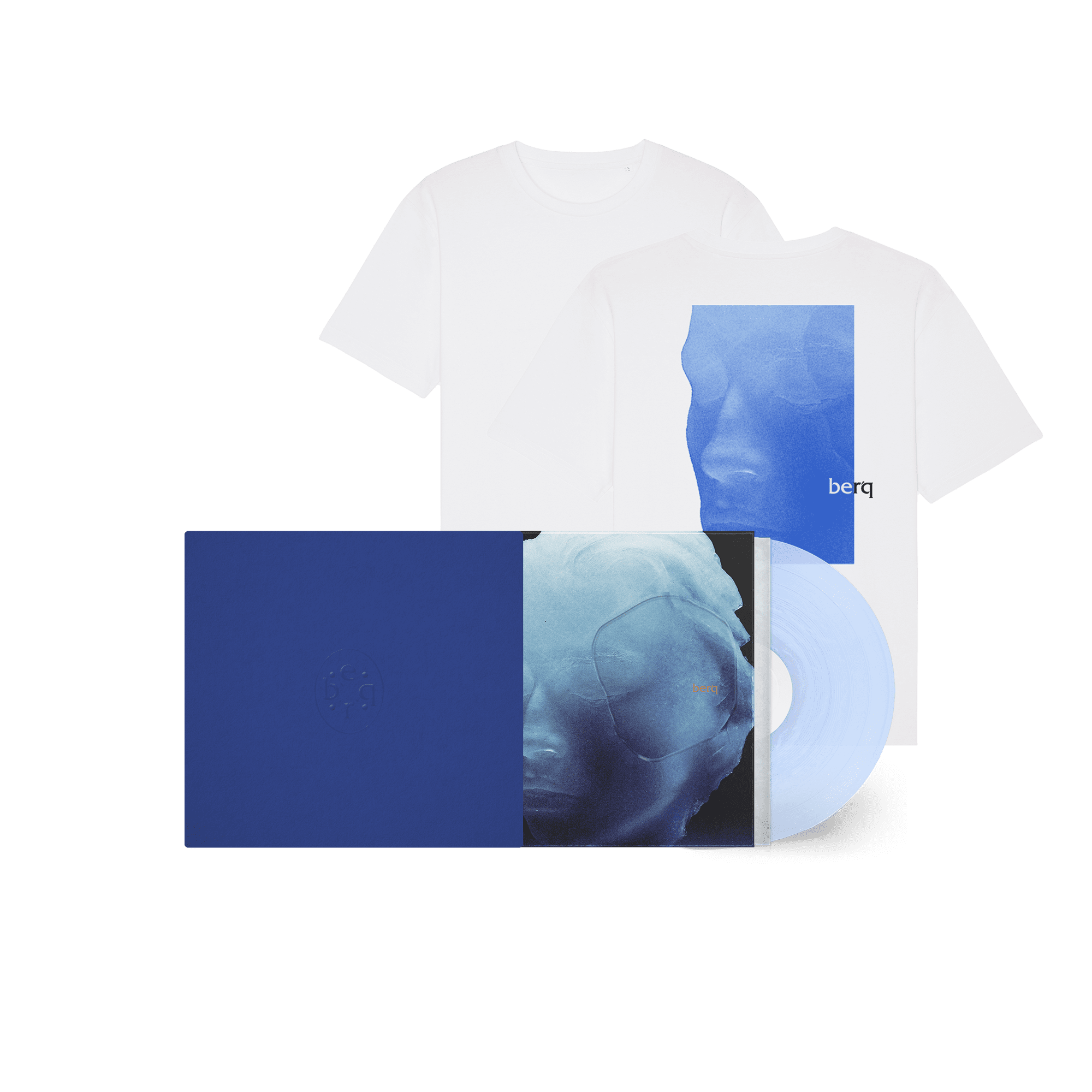 Berq berq Vinyl (Pearl) + Limitiertes Artwork T-Shirt (weiß) mit Rückenprint 375089