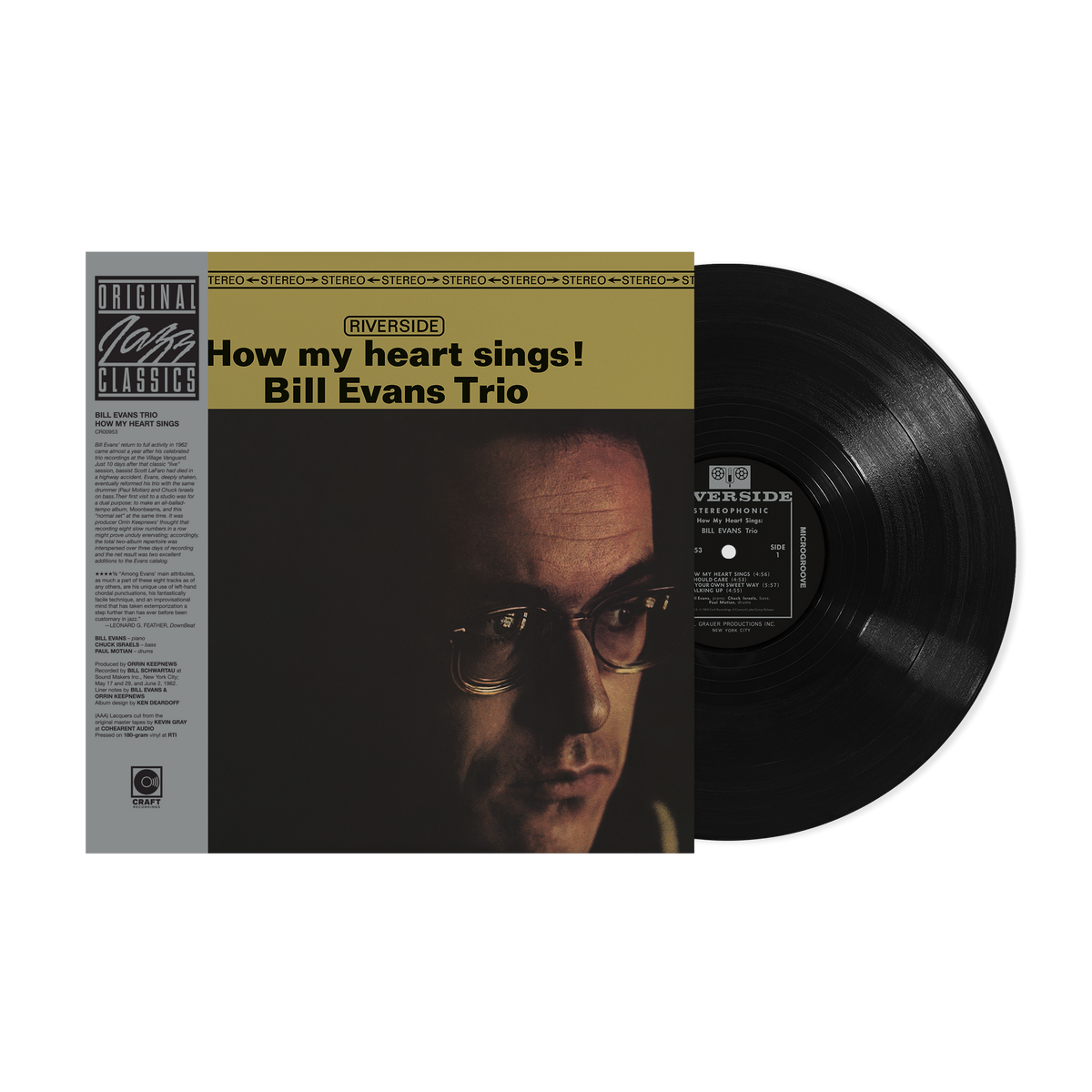 Bill Evans How My Heart Sings Original Jazz Classics Series 462611