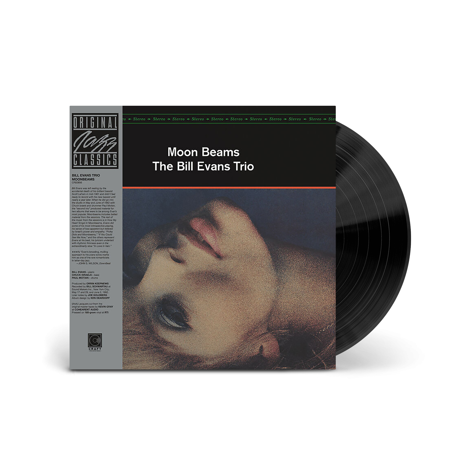 Bill Evans Moon Beams Vinyl LP - Original Jazz Classics 411805