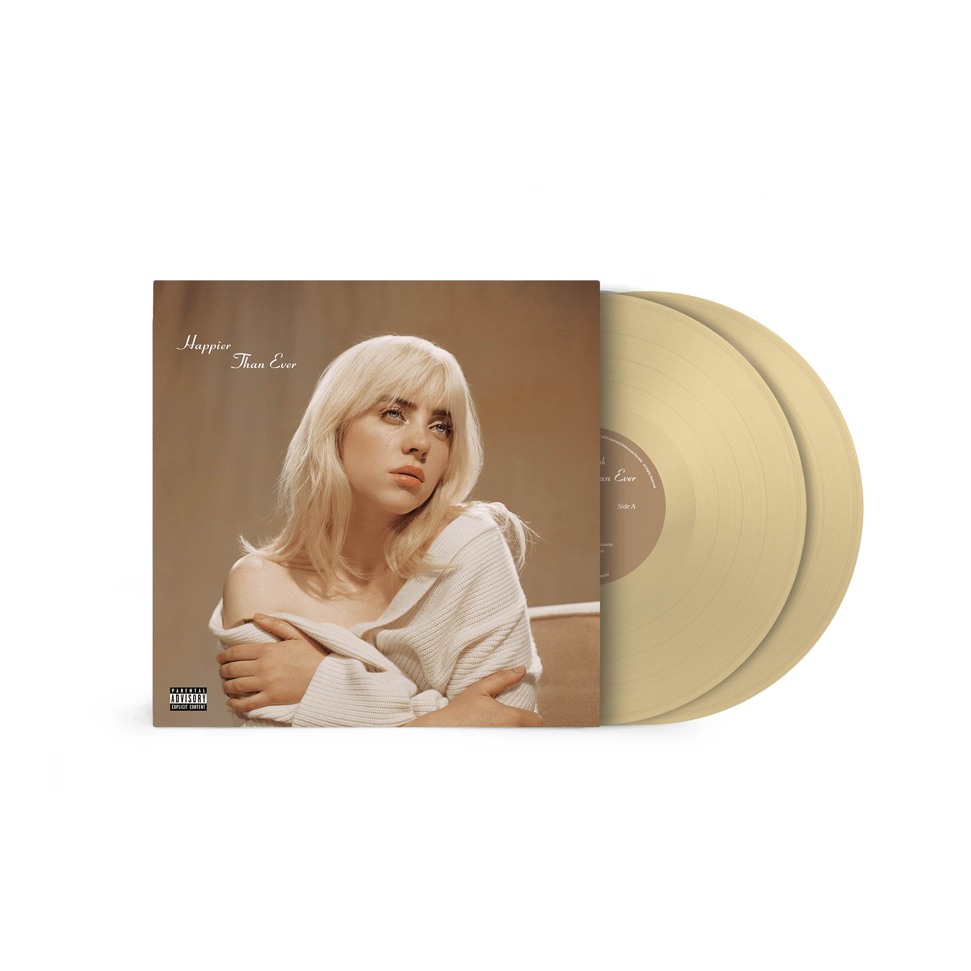 'Happier Than Ever' Exclusive Golden Yellow Vinyl