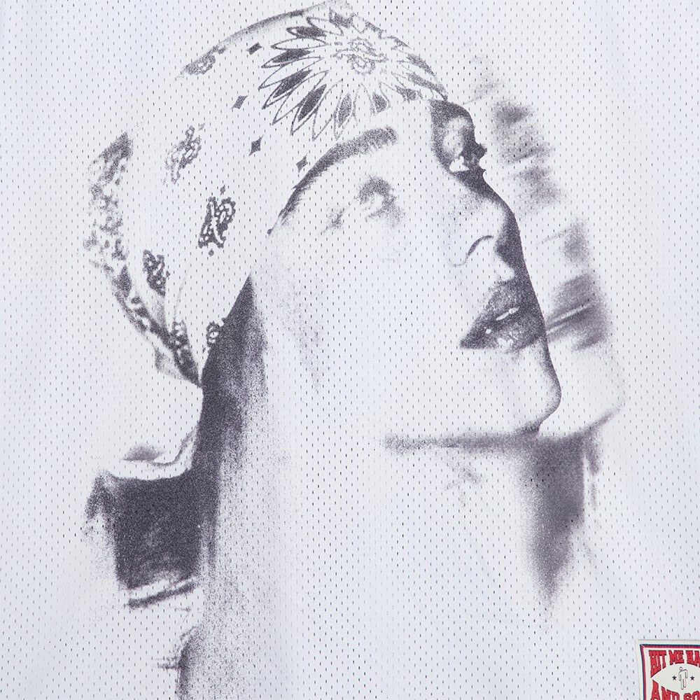 Billie Eilish Billie Bandana White Football Jersey Fußball Jersey 445499