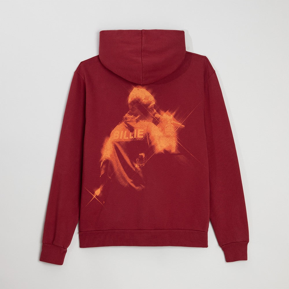 Billie Eilish Encore Red Zip Hoodie Kapuzenjacke 445247