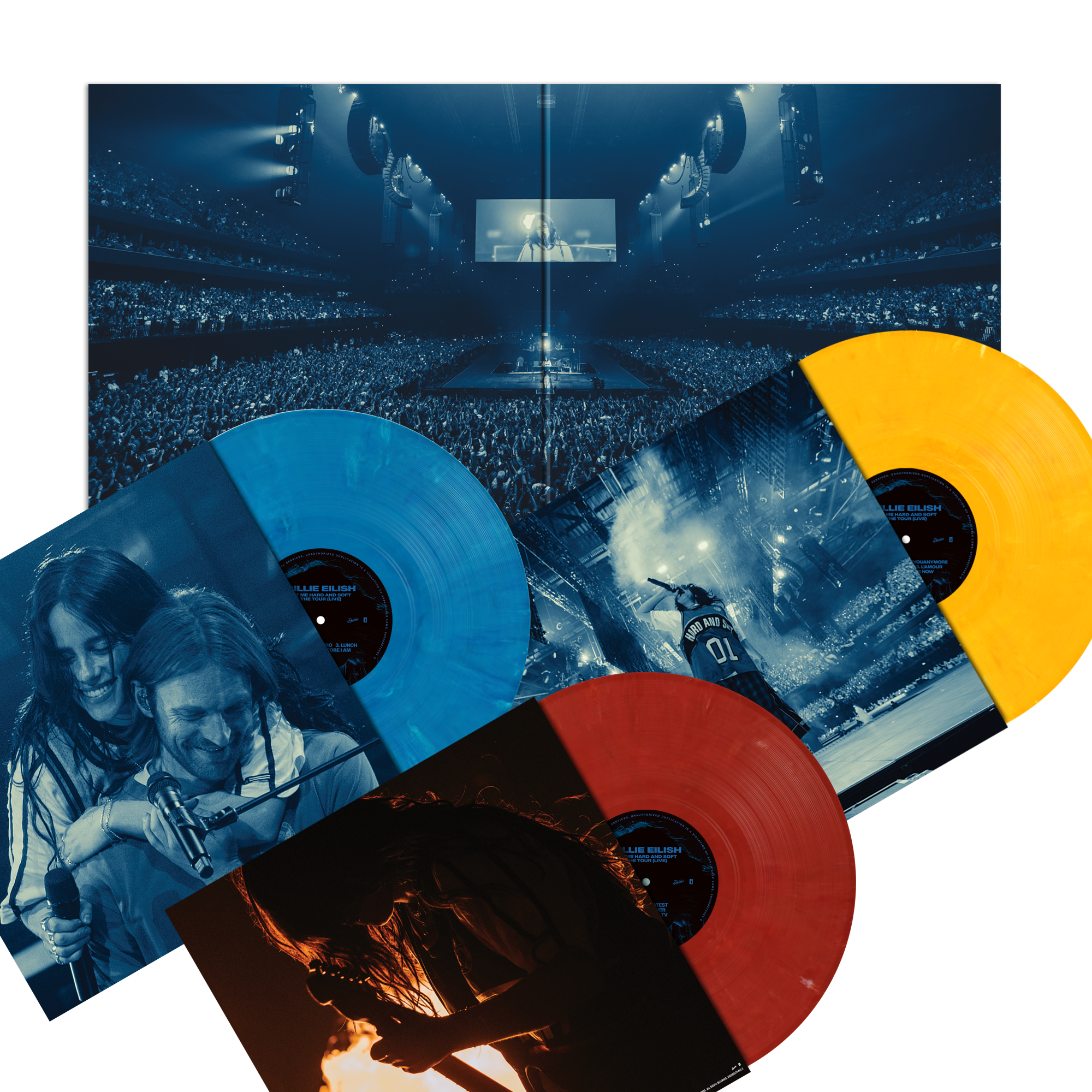 Billie Eilish HIT ME HARD AND SOFT: THE TOUR (LIVE)  VINYL 441715