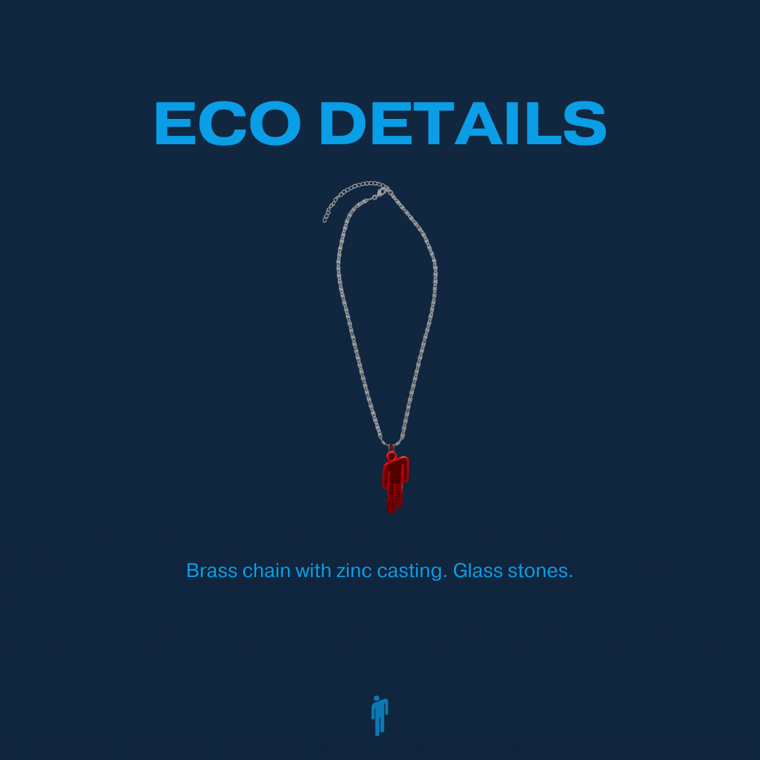 Billie Eilish RED BLOHSH NECKLACE Halskette 395930