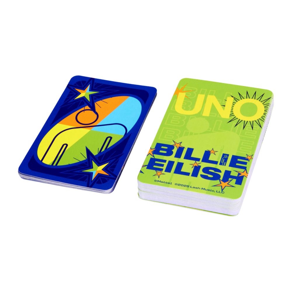 Billie Eilish UNO Canvas Billie Eilish Deck Kartenspiel 419478