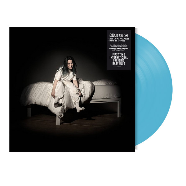 Billie Eilish - WHEN WE ALL FALL ASLEEP, WHERE DO WE GO? [first INTL pressing in baby blue] (Vinyl)