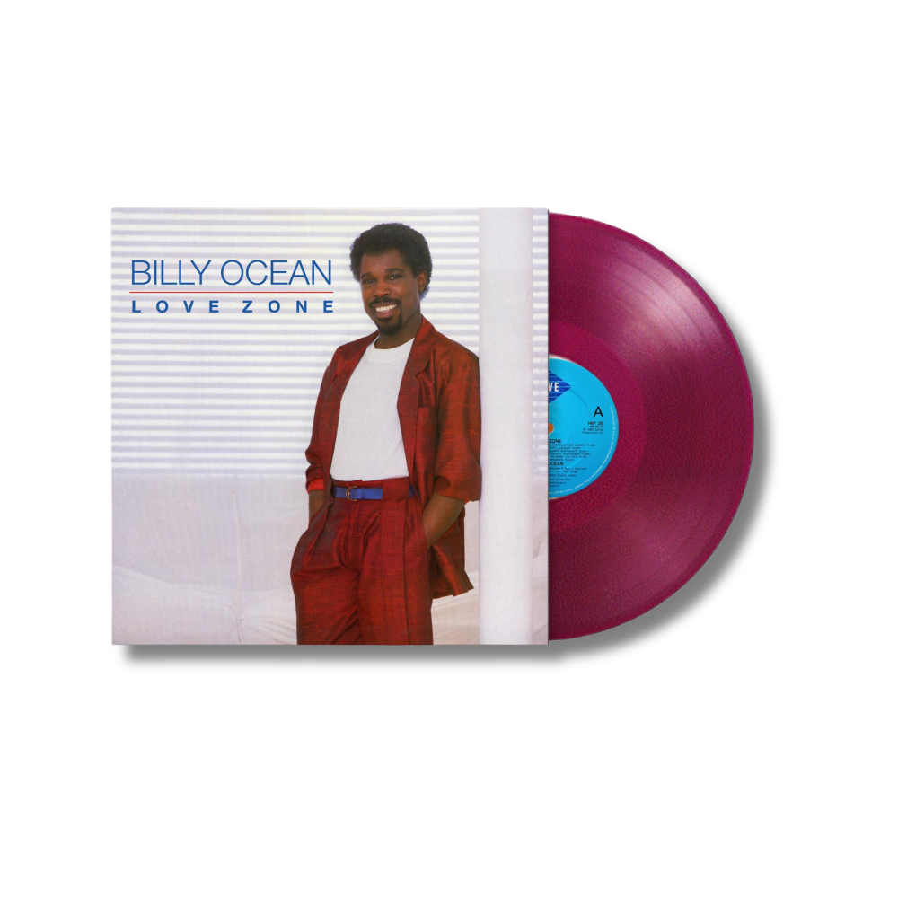 Billy Ocean Love Zone Transparent Violet Vinyl LP (140g) 460913