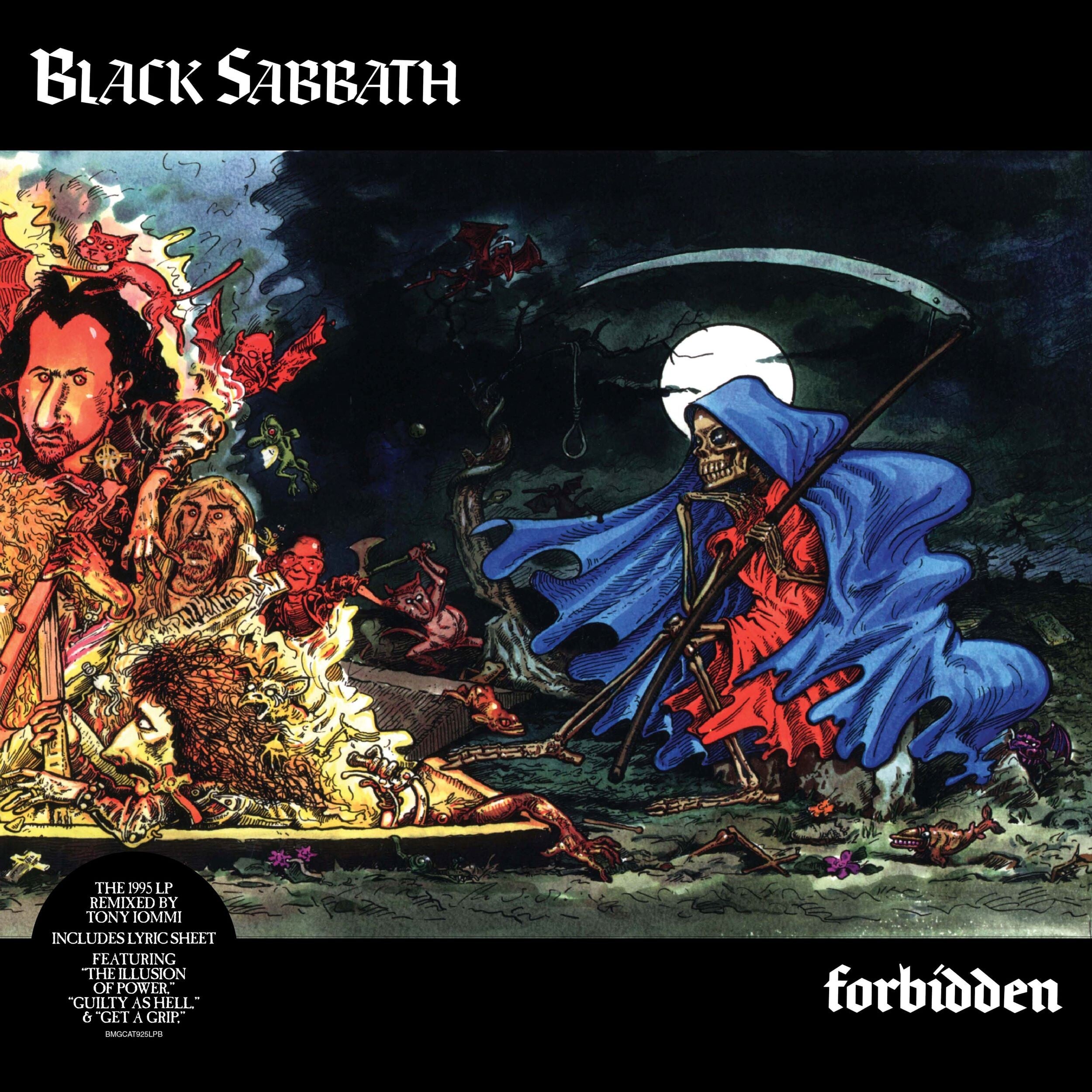 Black Sabbath Forbidden (2024 Tony Iommi Remix) 1LP - clear 396787