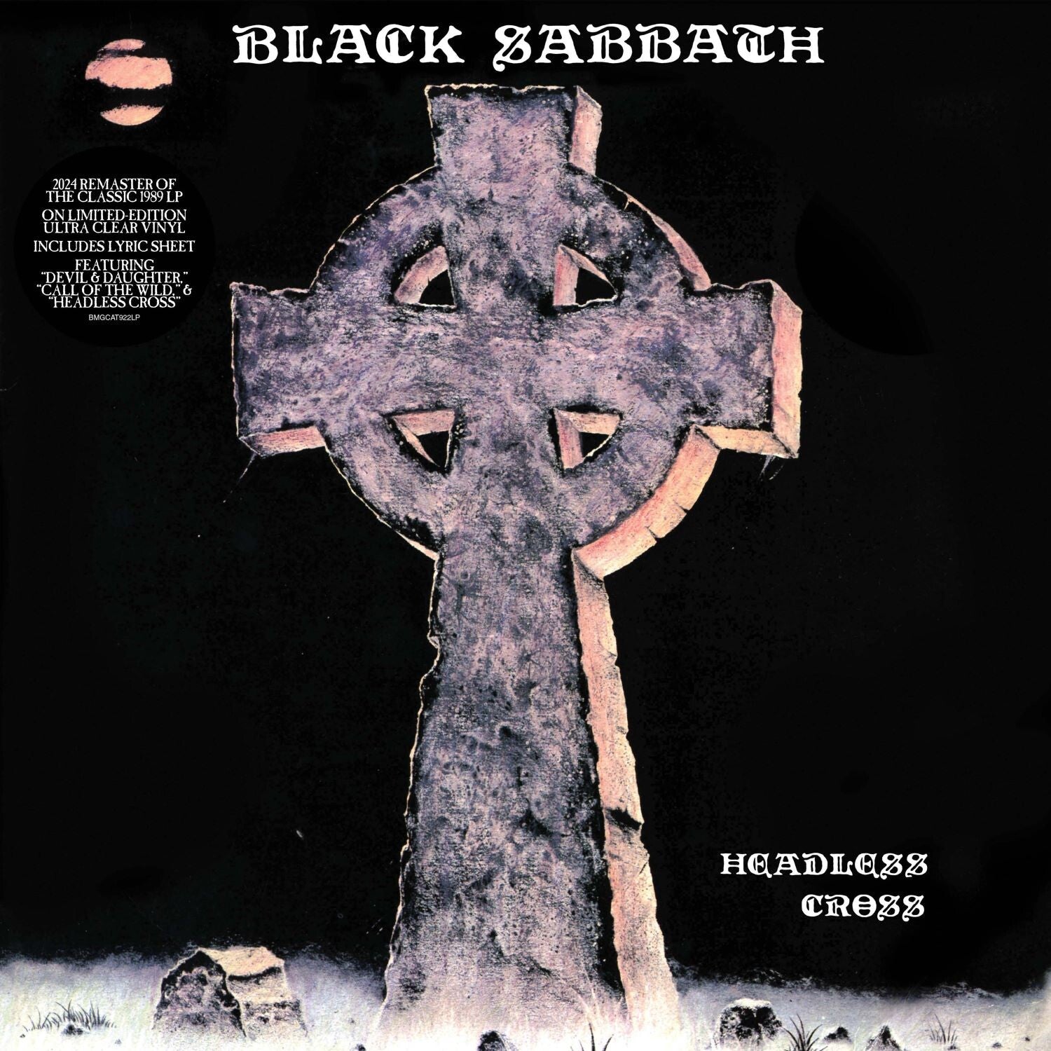 Black Sabbath Headless Cross (2024 Remaster)  1LP - clear 382130