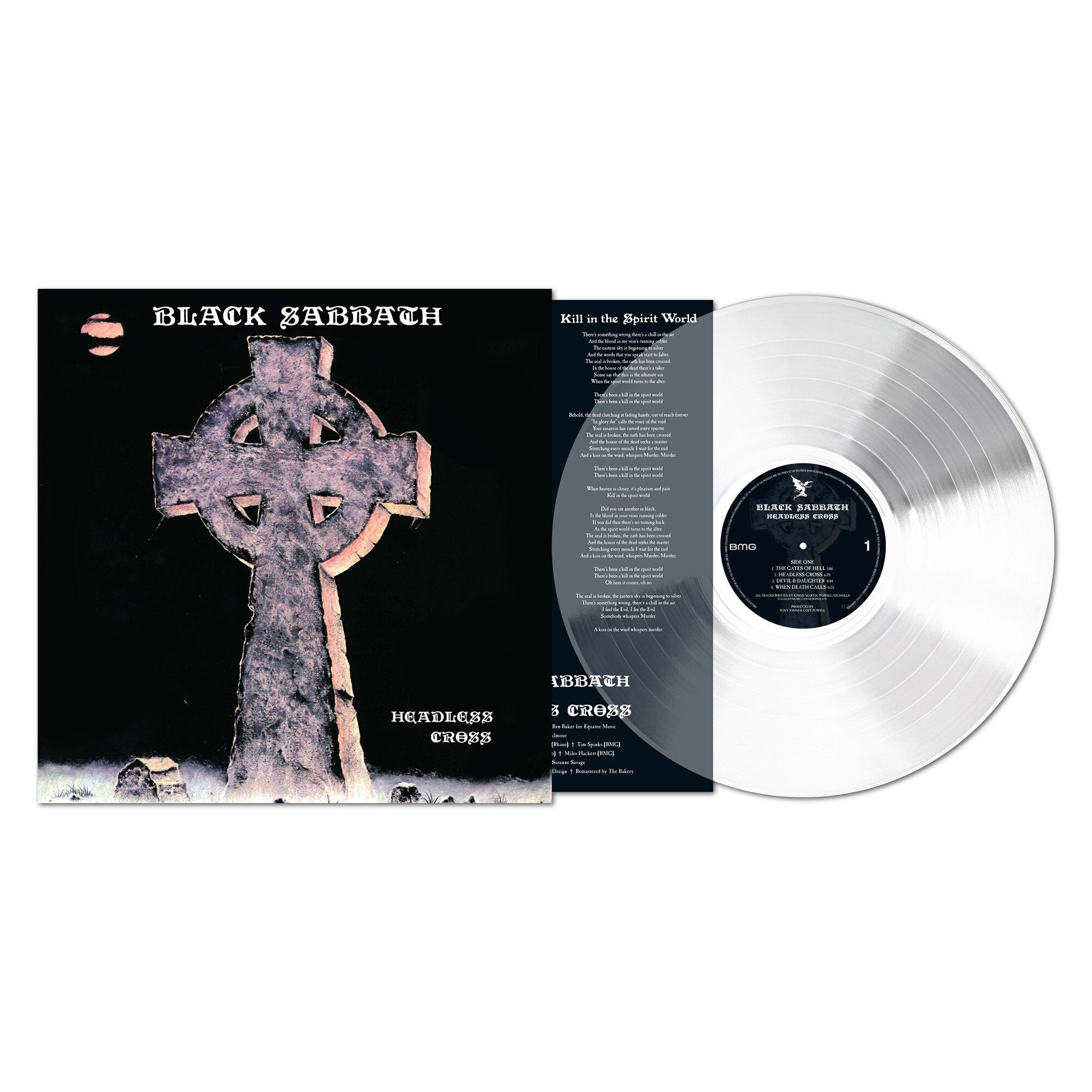 Black Sabbath Headless Cross (2024 Remaster)  1LP - clear 396754