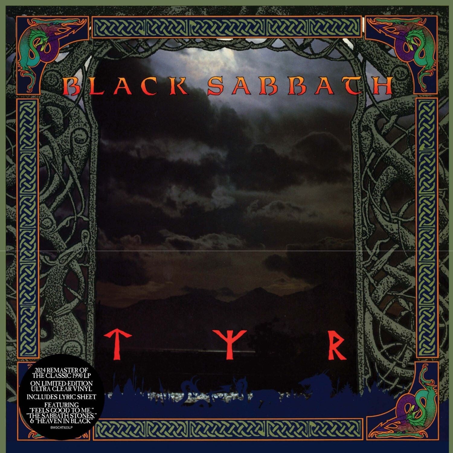 Black Sabbath Tyr (2024 Remaster) 1LP - clear  382175