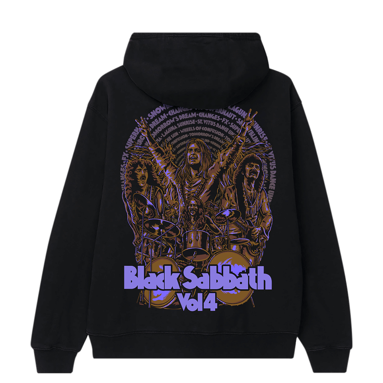 Black Sabbath Vol. 4 Purple Kapuzenpullover 247648