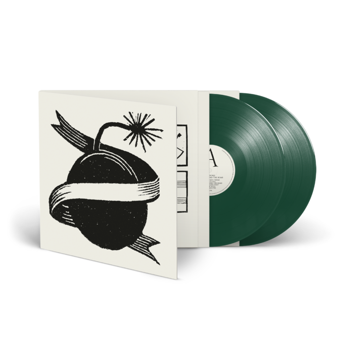 Blossoms Ribbon Around The Bomb Dark Green 2LP 90204