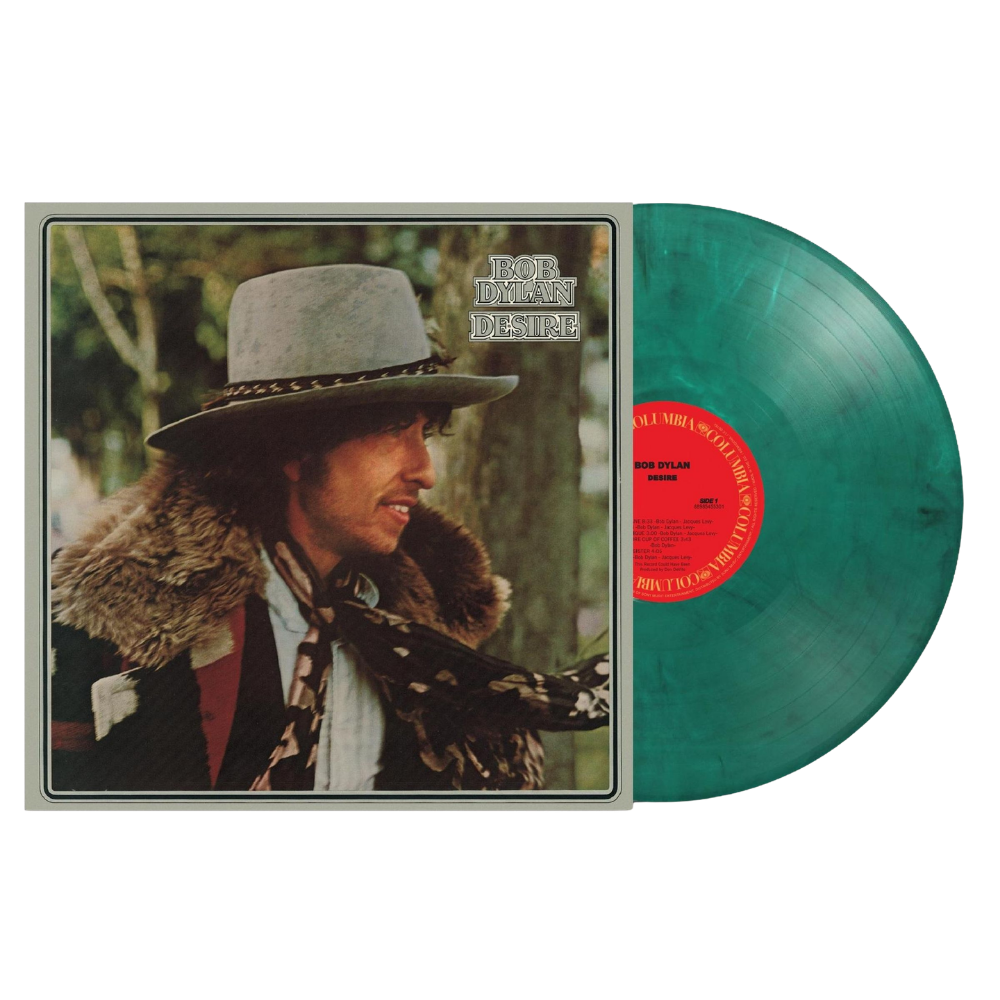 Bob Dylan Desire Cypress Green Marbled Vinyl LP 460637