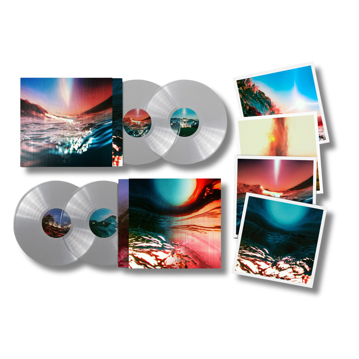 Bonobo Fragments Transparent Vinyl 2LP + MP3 + Art Prints 461519